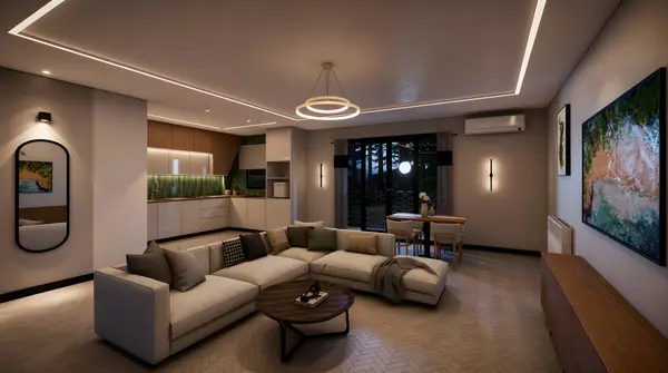 interior render created with Archome AI